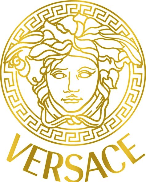 logo versace oro|Versace logo download.